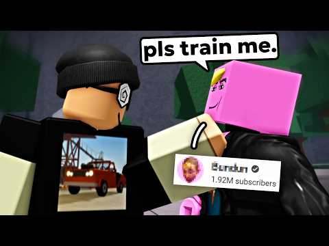 i trained this youtuber into a strongest battlegrounds GOD.