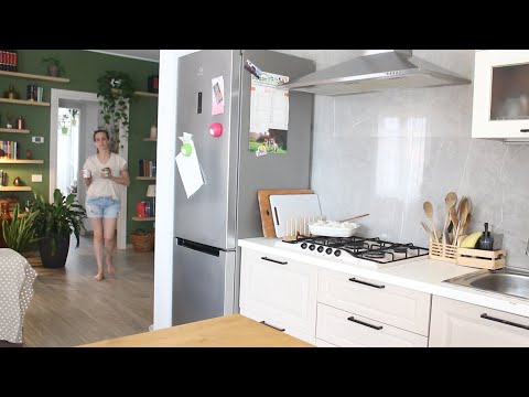 Una giornata per decorare la casa | Il nuovo progetto è pronto | Cucito cuscino | Pizza | Vlog
