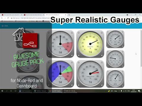 Awesome gauges for Node-Red