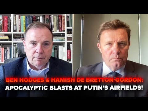 💥BEN HODGES: EARTHQUAKE-SIZED BLASTS at Russian airfields Russian Air Force WITHDRAWING  air fleet