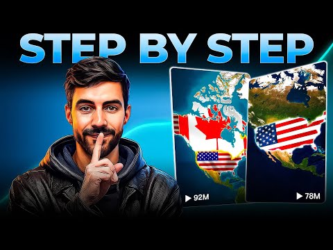 How To Create Viral Map Animation Videos using AI (100% Free)