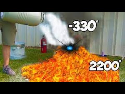 World's Hottest Substance Vs Coldest Substance