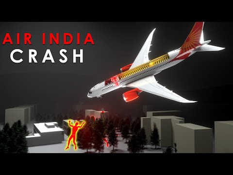 Air India Plane Crash Explained #airindia #planecrashsurvivor