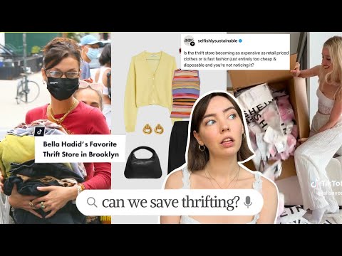 our obsession with fast fashion is ruining thrifting