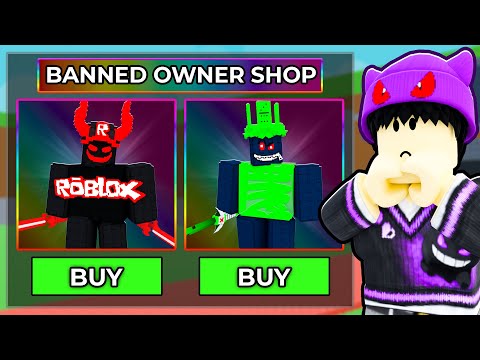 Using The BANNED OWNER SHOP In Steal A Brainrot...