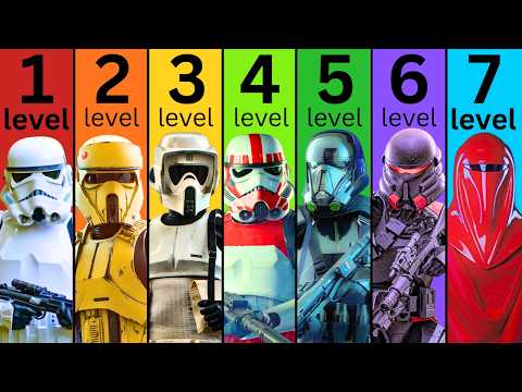 The 7 Levels of Stormtroopers, Explained In Detail