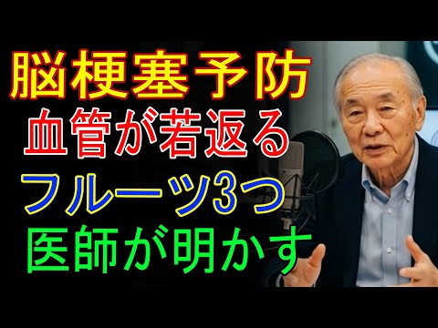 脳梗塞を防ぐ！医師が習慣にする“血管が若返る”フルーツ3選【医者メモ】