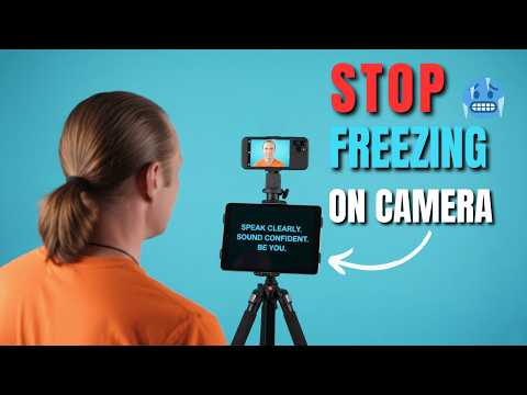 How to Talk Better on Camera!  5 Minute DIY iPad Teleprompter