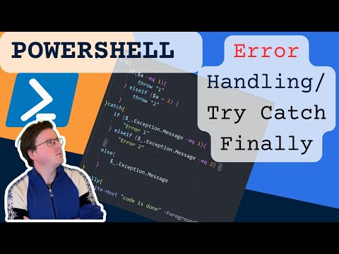 Error handling in PowerShell and explore the powerful `try`/`catch`/`finally` blocks.