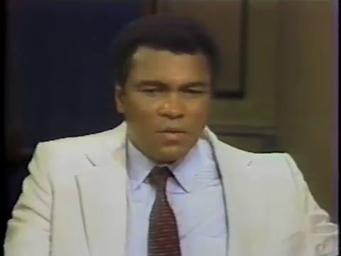 Muhammad Ali on Letterman, July 9, 1984