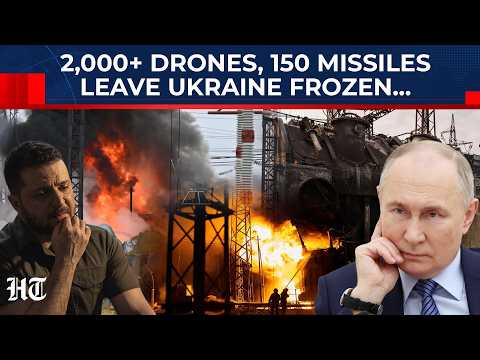 Ukraine Plunges Into 12-Hour Darkness, Energy System ‘On Its Knees’ As Russia Unleashes Winter Fury