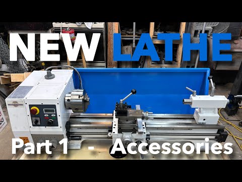 Uncrating, Unpacking, and Assessing the Accessories, Precision Matthews PM 1228 Lathe