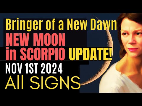 Blessed Water Trine Infused Scorpio New Moon Update! All Signs Forecast
