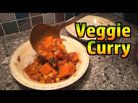 Just Vegetables. Just a Mild but Tasty Curry.