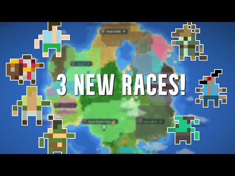 All 7 Races Fight On A Giant Map! - WorldBox Battle Royale