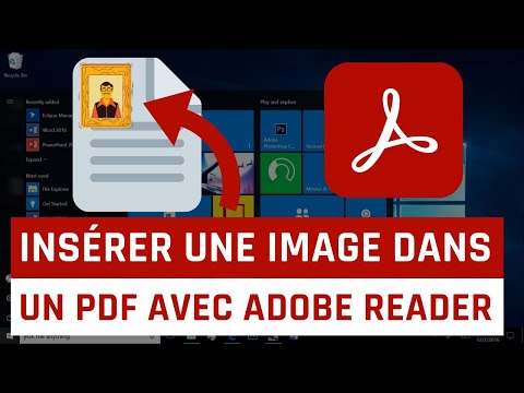Comment Insérer une Image Dans un PDF avec Adobe Reader Gratuitement