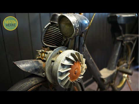 Full Restoration 1970s VeloSolex 3800 - amazing how it’s powered!