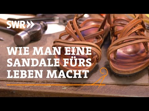 How to make a sandal for life | SWR Craftsmanship