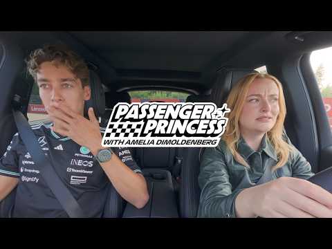 GEORGE RUSSELL | PASSENGER PRINCESS | F1 DRIVERS TEACH ME TO DRIVE