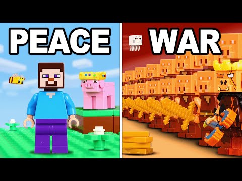 I Built a LEGO Minecraft World