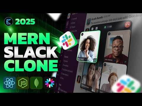 MERN Stack Project: Video Calling Slack Clone with React & Node.js