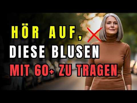 Diese 10 Blusen passen nach dem 60. Lebensjahr einfach nicht mehr – elegante Alternativen