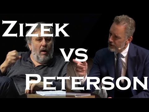 Slavoj Zizek debates Jordan Peterson [HD, Clean Audio, Full]