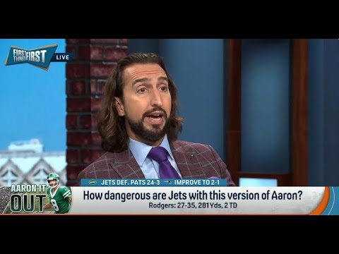 FIRST THINGS FIRST | Nick Wright STUNNED, Aaron Rodgers Looks GREAT But It Was Vs A Terrible Team