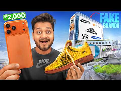 I Tested Thailand Chor Bazaar Fake Products 😳👟👜