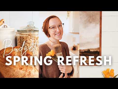 Slow & Simple Spring Homemaking | Spring Decorate With Me