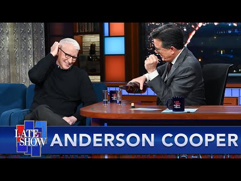 "I'm Not Very Good At Drinking" - Anderson Cooper Does Shots With Stephen Before Going To Work