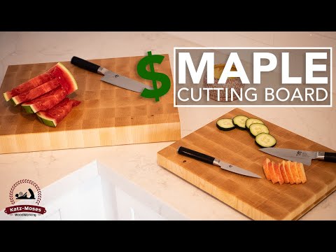 Make Money With These Simple Maple End Grain Cutting Boards