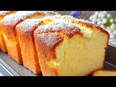 Grandma's 12‑Spoon Lemon Cake That Everyone Is Looking For! Simple and Delicious in 5 minutes