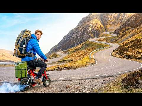 I Rode a Mini Motorbike Across Scotland