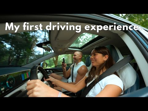 My first driving experience!