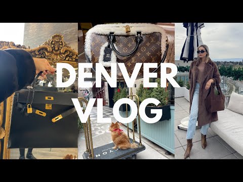 DENVER HOLIDAY VLOG | Cherry Creek Mall, Vintage Shopping 🛍🎄✨