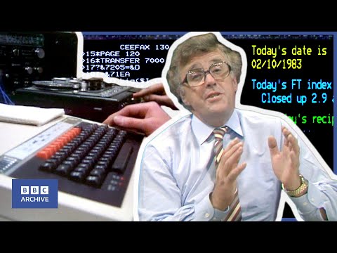 1983: DOWNLOADING Software Via RADIO and CEEFAX | Micro Live | Retro Tech | BBC Archive