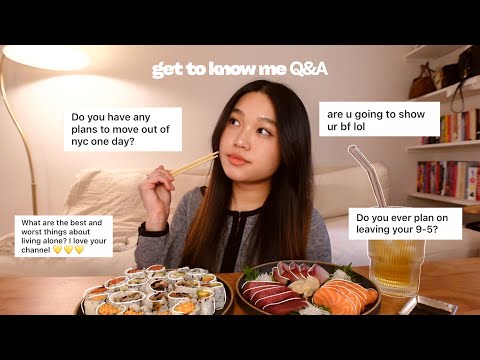 Q&A | living alone in nyc, leaving my 9-5, boyfriend reveal?