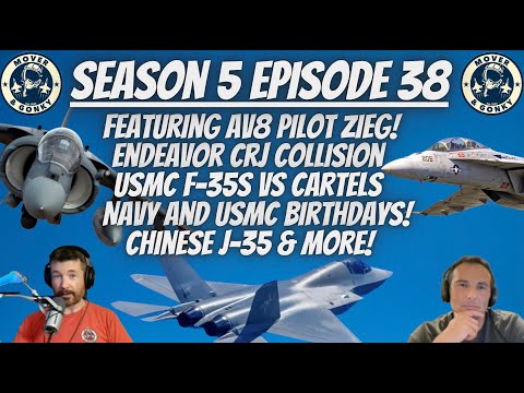 Season 5 Episode 38: Join Mover, Gonky, and Special Guest AV-8 Pilot Zieg!  Today at 8 PM ET!