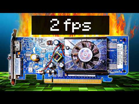 I Bought The World's SLOWEST GPU..