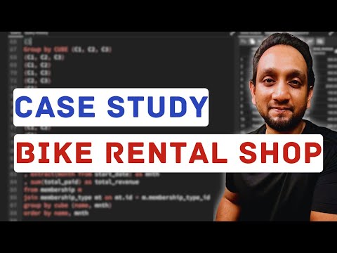 SQL Case Study - Bike Rental Shop | Practice SQL Queries