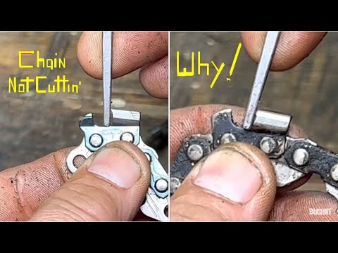 Your Chainsaw will Cut Faster after this video!