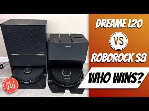 Roborock S8 Pro Ultra vs Dreame L20 Ultra Robot Vacuum & Mop COMPARISON  Who Is The BEST??