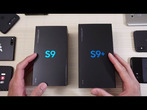 Samsung Galaxy S9 and S9 Plus UNBOXING!