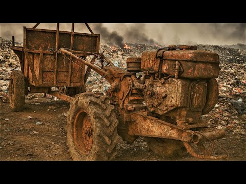 Don’t burn this machine // let’s restore it back to 100%! Restoring a 1940s tractor.