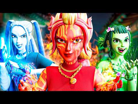 HUNTRIX, BUT THEY’RE ELEMENTALS?! KPop Demon Hunters Animation