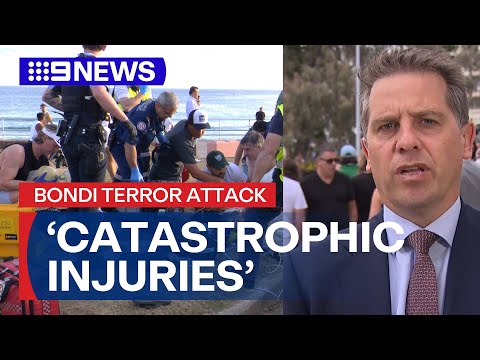 ‘Catastrophic Injuries’: Latest update on Bondi Attack victims | 9 News Australia