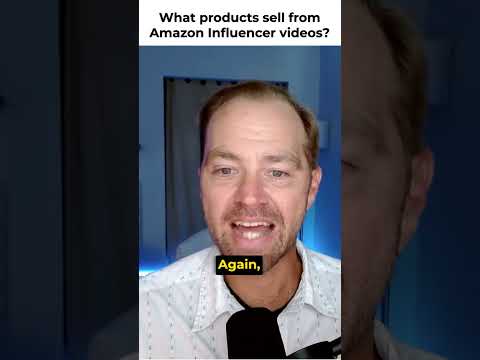 What Products Sell Best on the Amazon Influencer Program? #shorts