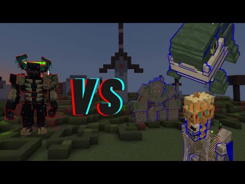 Mutant Warden VS all more mobs