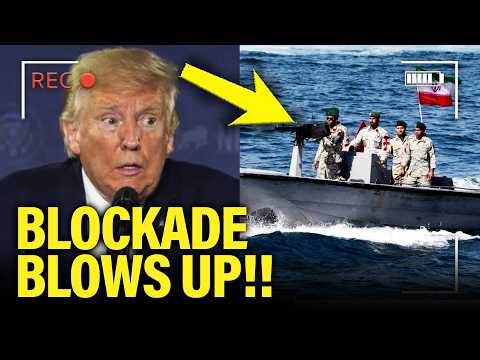 Trump PANICS as US BLOCKADE EXPLODES!!!